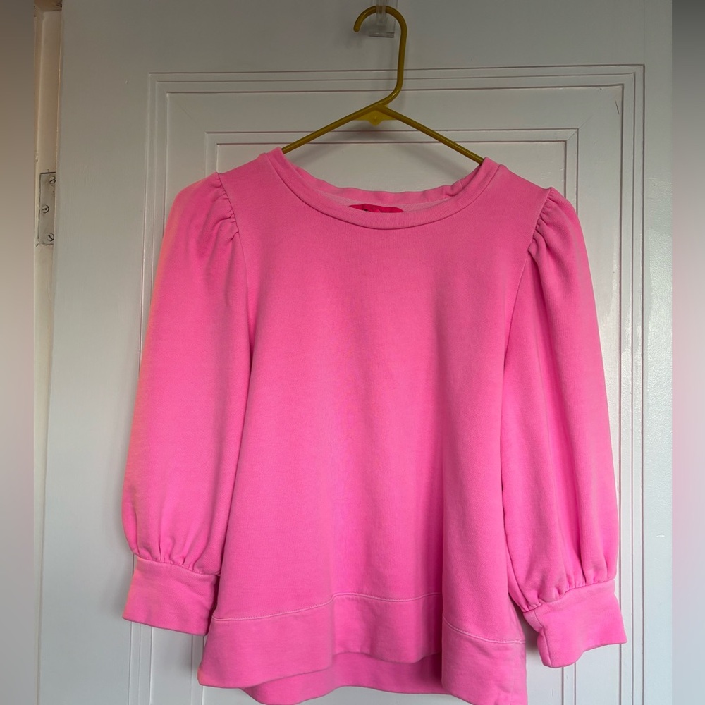 Lilly Pulitzer Corden 3/4 Sleeve Sweatshirt XS - Picture 3 of 5